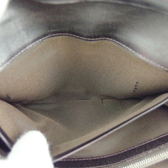 FENDI long wallet zucchino beige canvas ~ leather Authentic used - Picture 8 of 10